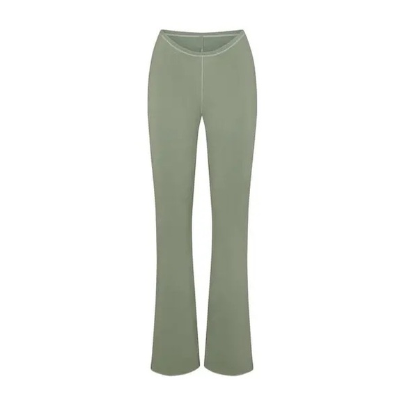 NWTS SKIMS WASHED MODAL JERSEY FLARED LEGGINGS MINERAL | L/XL - Picture 5 of 11